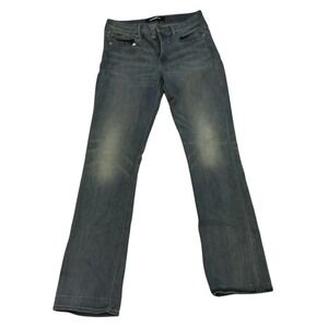 Express Barely Boot Mid Rise Stretch Denim Jeans Women's Size 6R‎ Blue